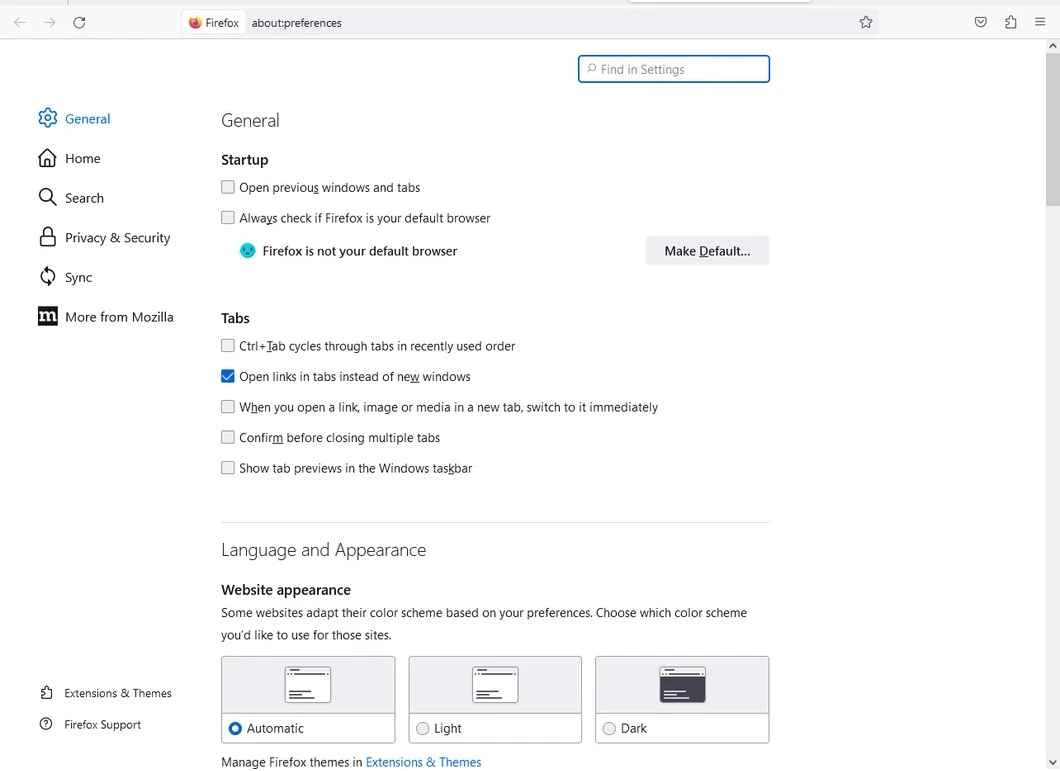 Mozilla Firefox Portable — screenshot 3